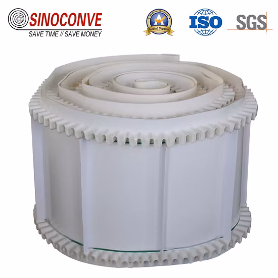 Original Cinta transportadora de PVC verde de 4,5mm para la industria de la madera