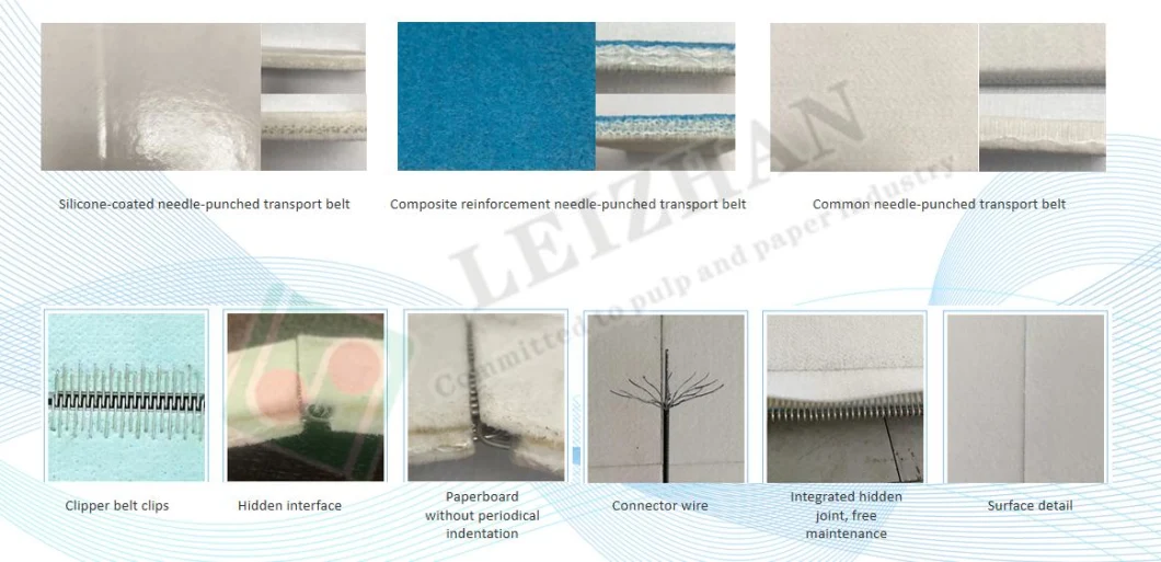 Concealed Joint Process and High Drying Capacity Corrugated Paper Conveyor Belt